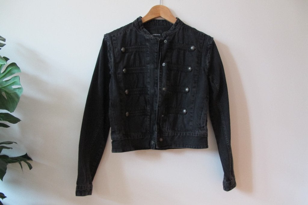 Double breasted denim jacket (Reserved), Reserved, Meisje, Nieuw, Ophalen of Verzenden