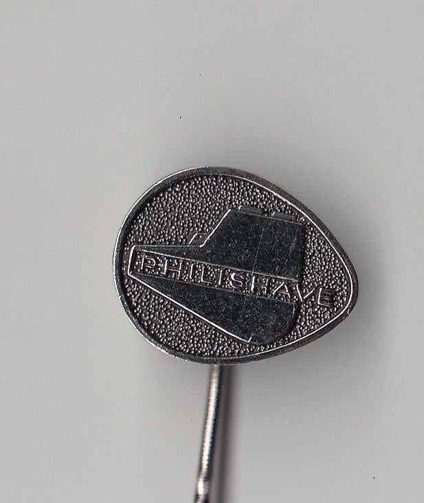 Philips Philishave speldje, Verzamelen, Gebruikt, Niet vindbaar, Niet vindbaar, Speldje of Pin