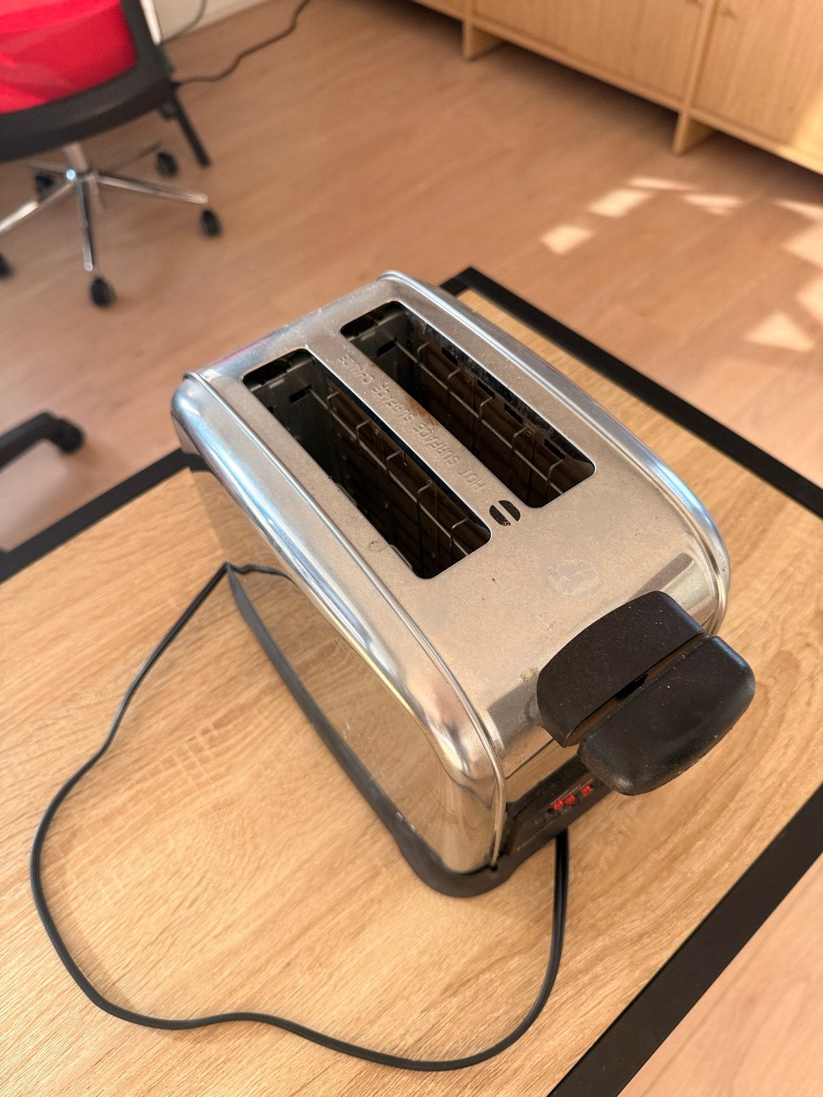 Toaster met Amerikaanse stekker, Ophalen, Gebruikt