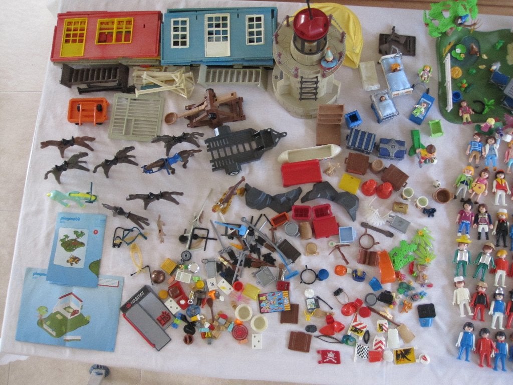 Grote partij Playmobil: van vroeger en nu met veel extra's, Ophalen of Verzenden, Gebruikt, Complete set, Overige typen