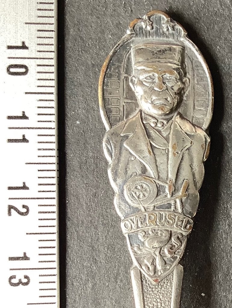 lepel, Klederdracht, Overijssel, Man (L4, Antiek en Kunst, Antiek | Bestek, Verzenden