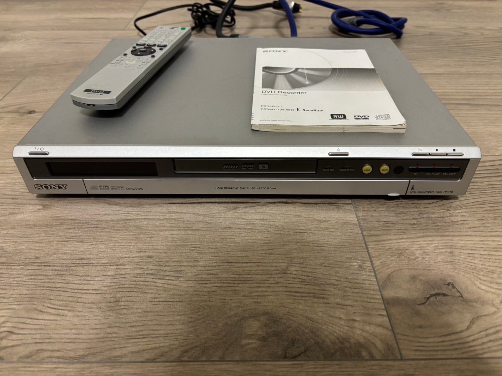 Sony RDR-HX510 DVD Recorder met afstandsbediening, Audio, Tv en Foto, Dvd-spelers, Ophalen, Met harddisk, Dvd-recorder, Zo goed als nieuw