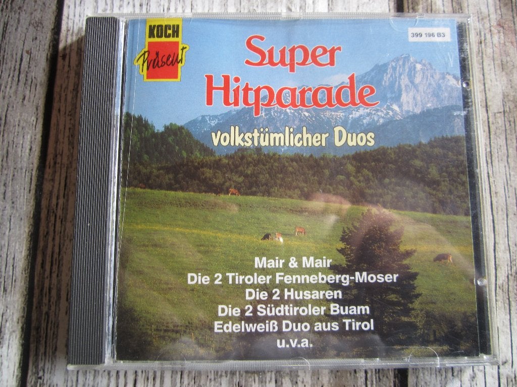 Super Hitparade 3 Cd’s, Ophalen of Verzenden, Zo goed als nieuw, Verzamelalbum, Volksmusik