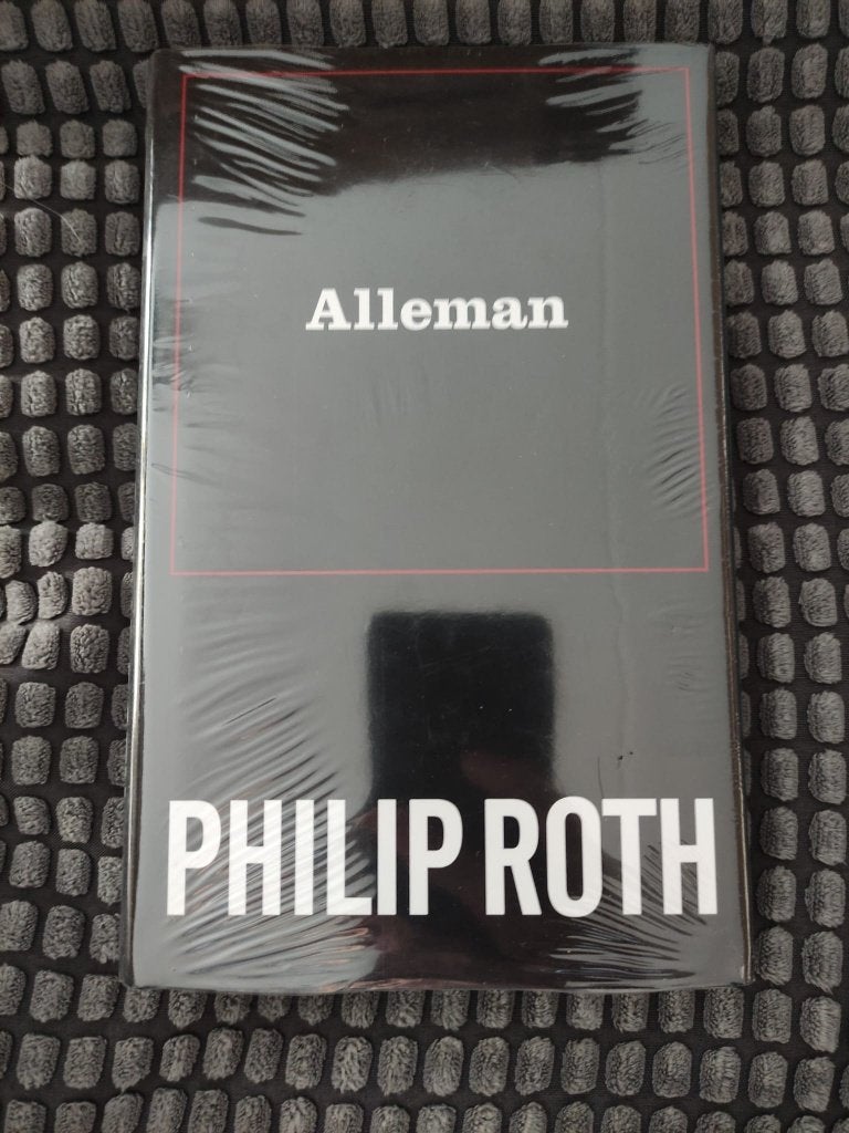 Philip roth Alleman. Nieuw in plastic, Ophalen of Verzenden, Nieuw