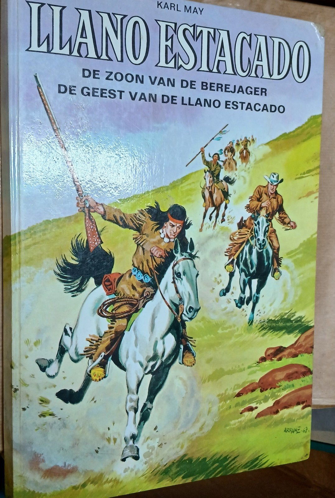 Karl May - Llano Estacado - De Zoon van de Berejager, Boeken, Eén stripboek, Ophalen of Verzenden, Gelezen, Karl May