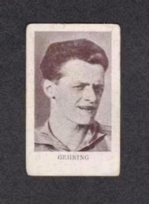Voetbalplaatje Gehring Tilburg LONGA 1931 (21)., Ophalen of Verzenden, Zo goed als nieuw