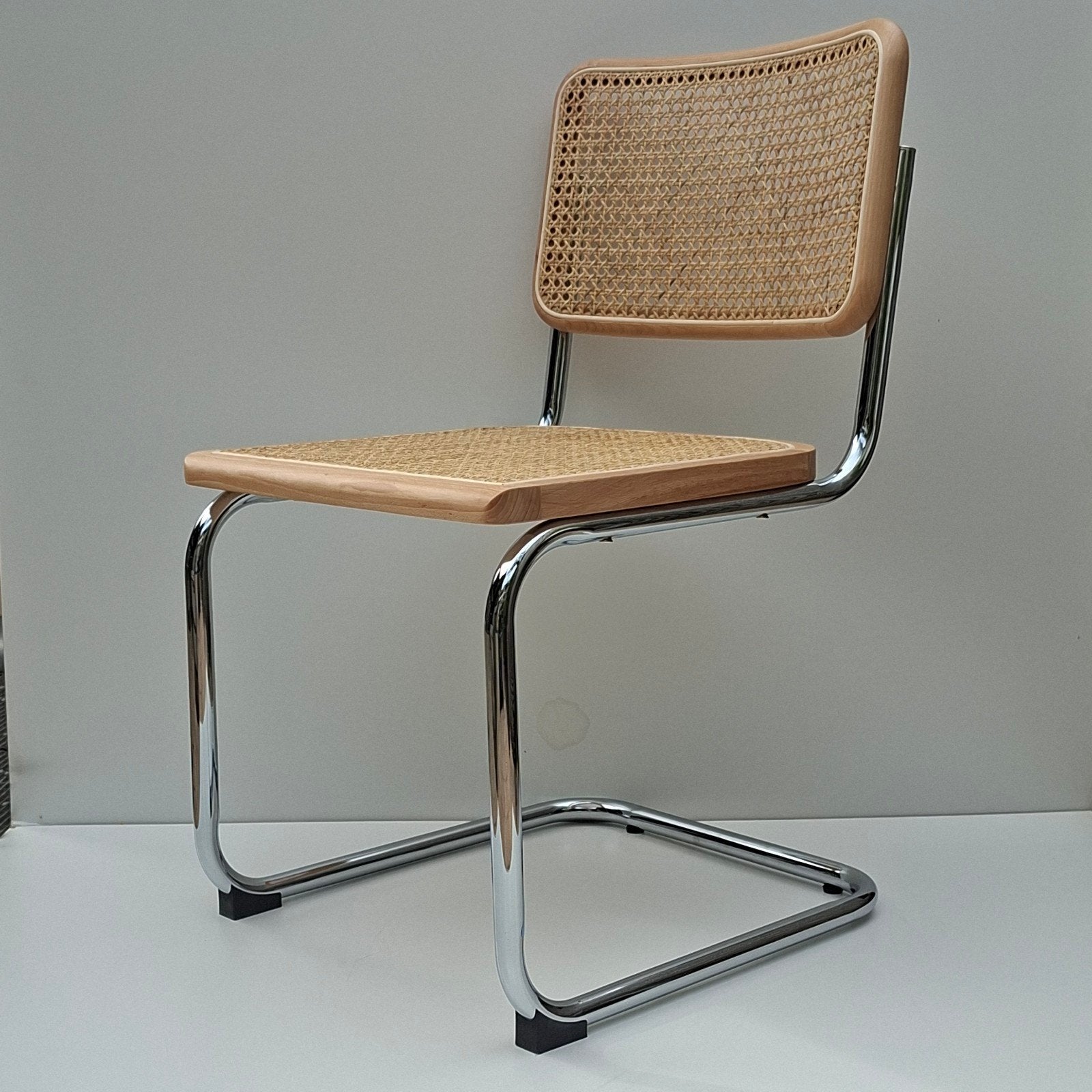 8x Thonet stijl eetkamer stoelen Breuer Rotan webbing beuken, Hout, Zwart, Bauhaus Japandi Scandinavisch vintage design, Nieuw