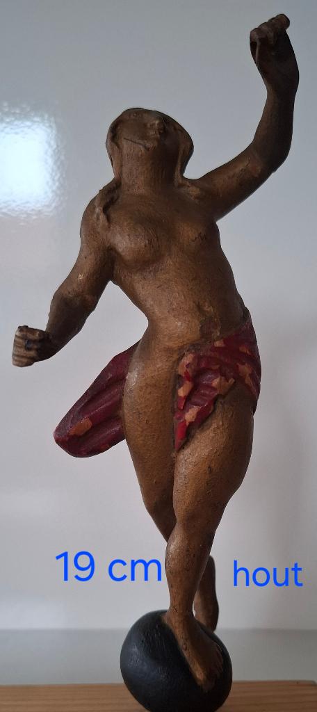 Antieke Friese klok beelden., Antiek en Kunst, Ophalen of Verzenden