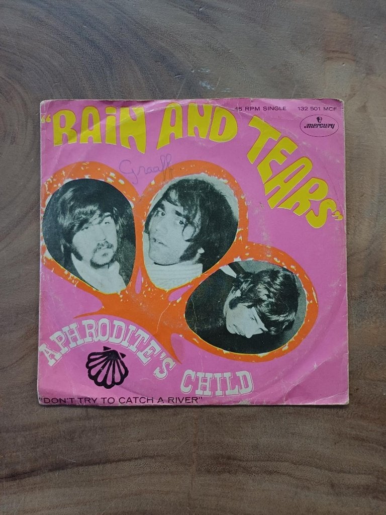 Aphrodite's Child - Rain and Tears - Single - Vinyl, 7 inch, Ophalen of Verzenden, Zo goed als nieuw, Pop
