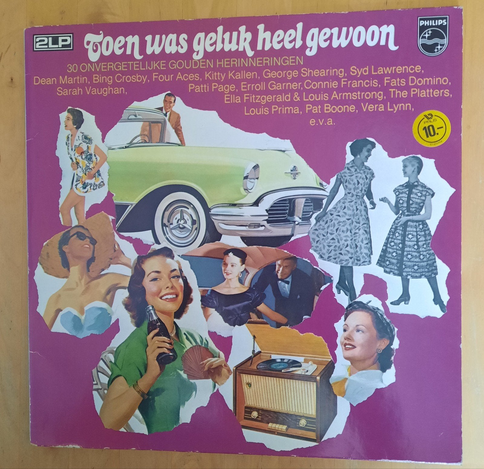Toen Was Geluk Heel Gewoon - Dubbel LP, Complilatie, Ophalen of Verzenden, Gebruikt, 12 inch