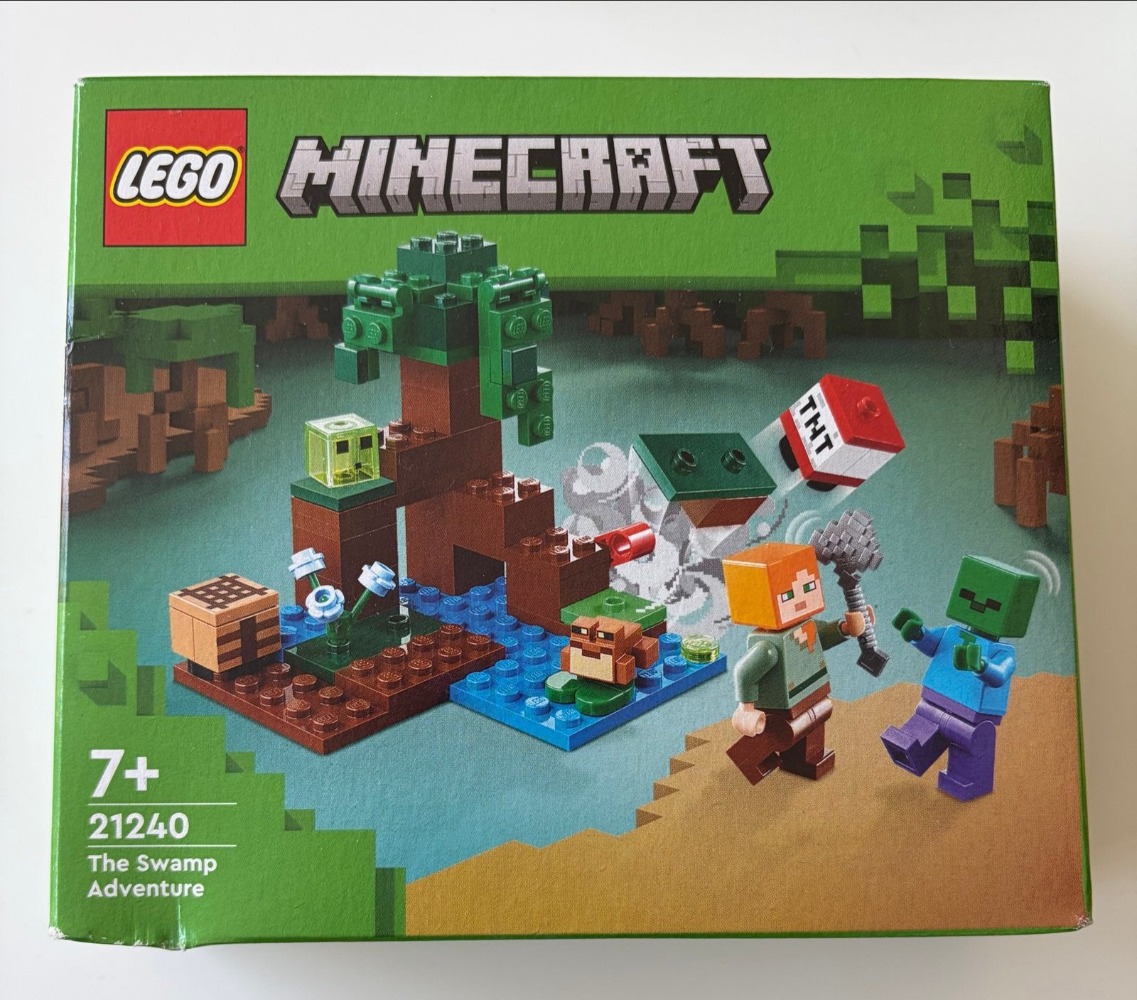 LEGO Minecraft 21240 The Swamp Adventure - Nieuw in doos, Minecraft, Lego, Nieuw, Ophalen of Verzenden