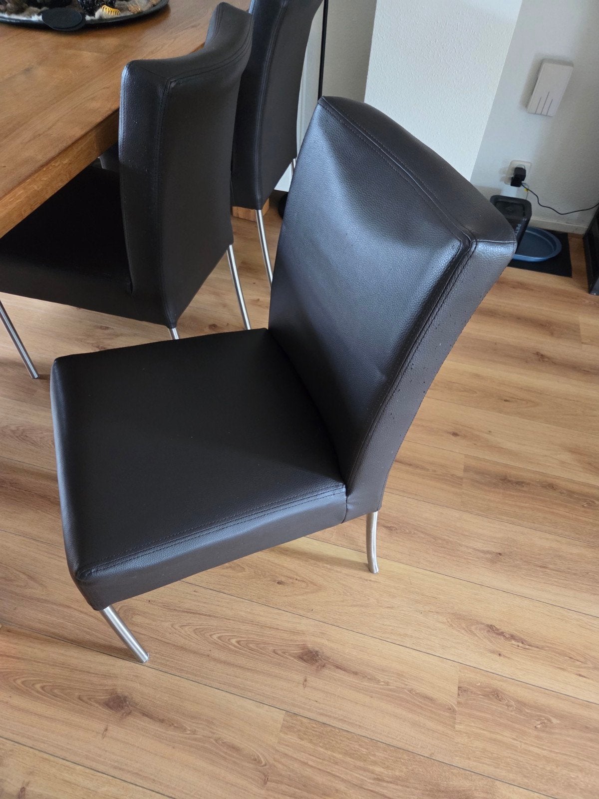 Eetkamer stoelen, Huis en Inrichting, Stoelen, Ophalen of Verzenden, Gebruikt, Vier