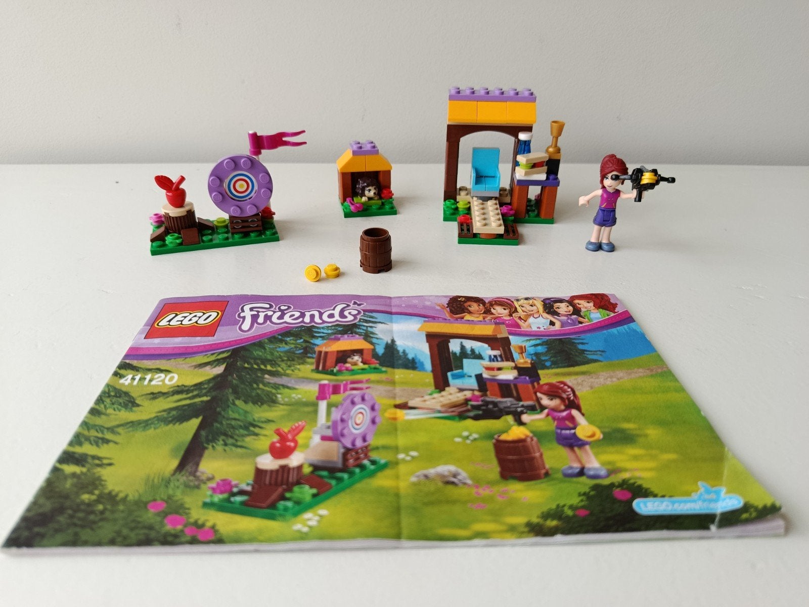 Lego Friends 41120 Avonturenkamp boogschieten | Compleet, Lego, Friends, Ophalen of Verzenden, Complete set
