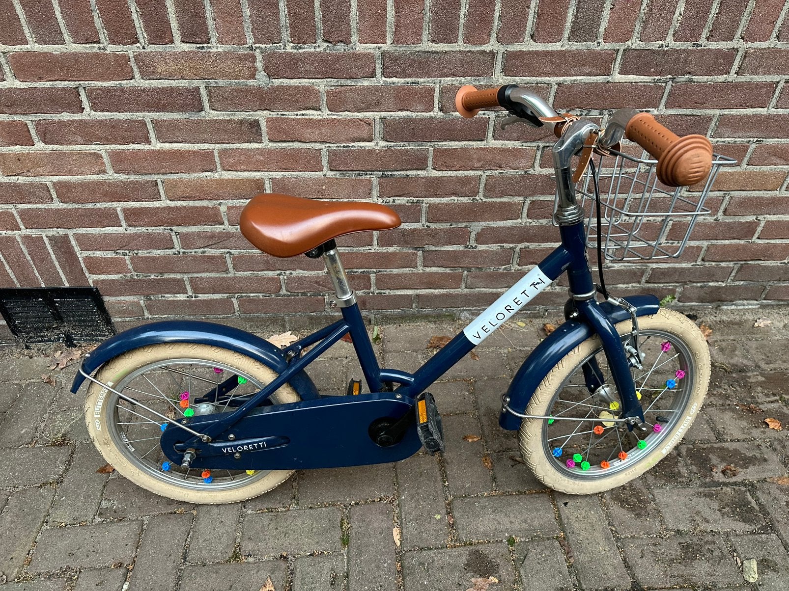 Veloretti Maxi blauw (16 inch), Ophalen, Gebruikt, Terugtraprem, 16 tot 20 inch