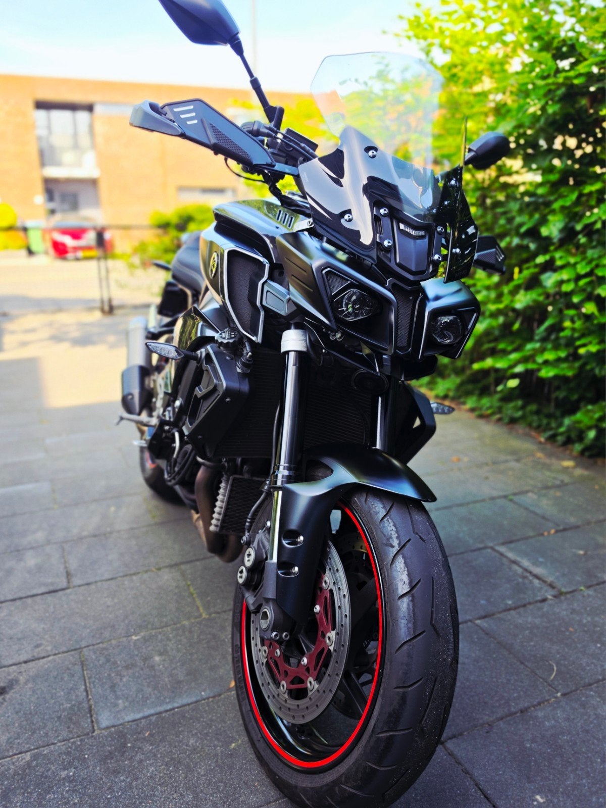 Yamaha MT10 Tech Black 2017, Motorrijbewijs A, Gebruikt, Handgeschakeld, 4 cilinders
