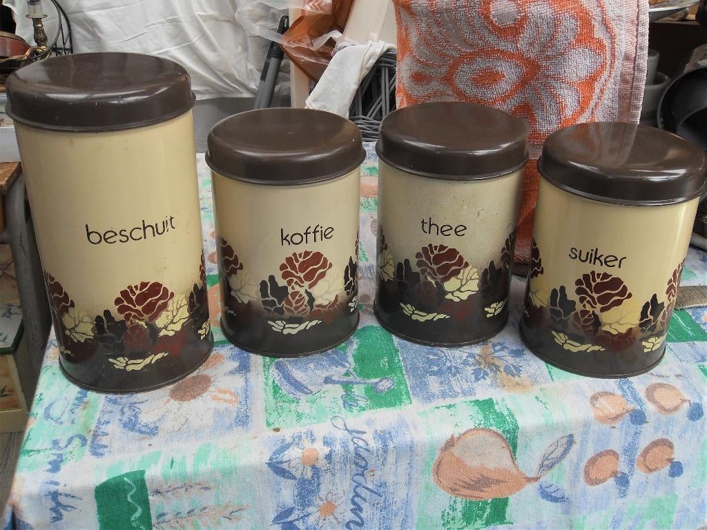 Brabantia voorraadbussen/ keukenbussen/ bussenset, Ophalen of Verzenden