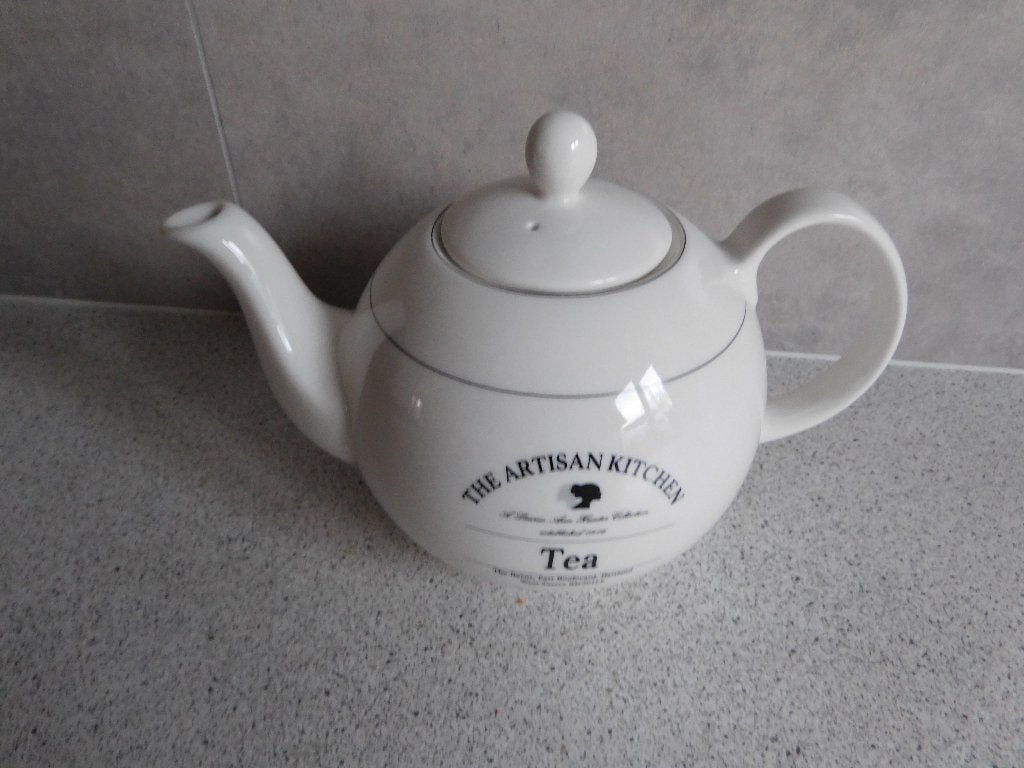 Theepot Tea Lauren Ann Hunter the Artisan Kitchen, Overige merken, Ophalen of Verzenden, Zo goed als nieuw, Porselein