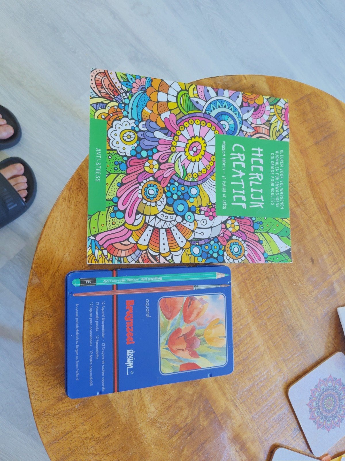 Kleuren + spel gratis, Ophalen, Potlood of Stift