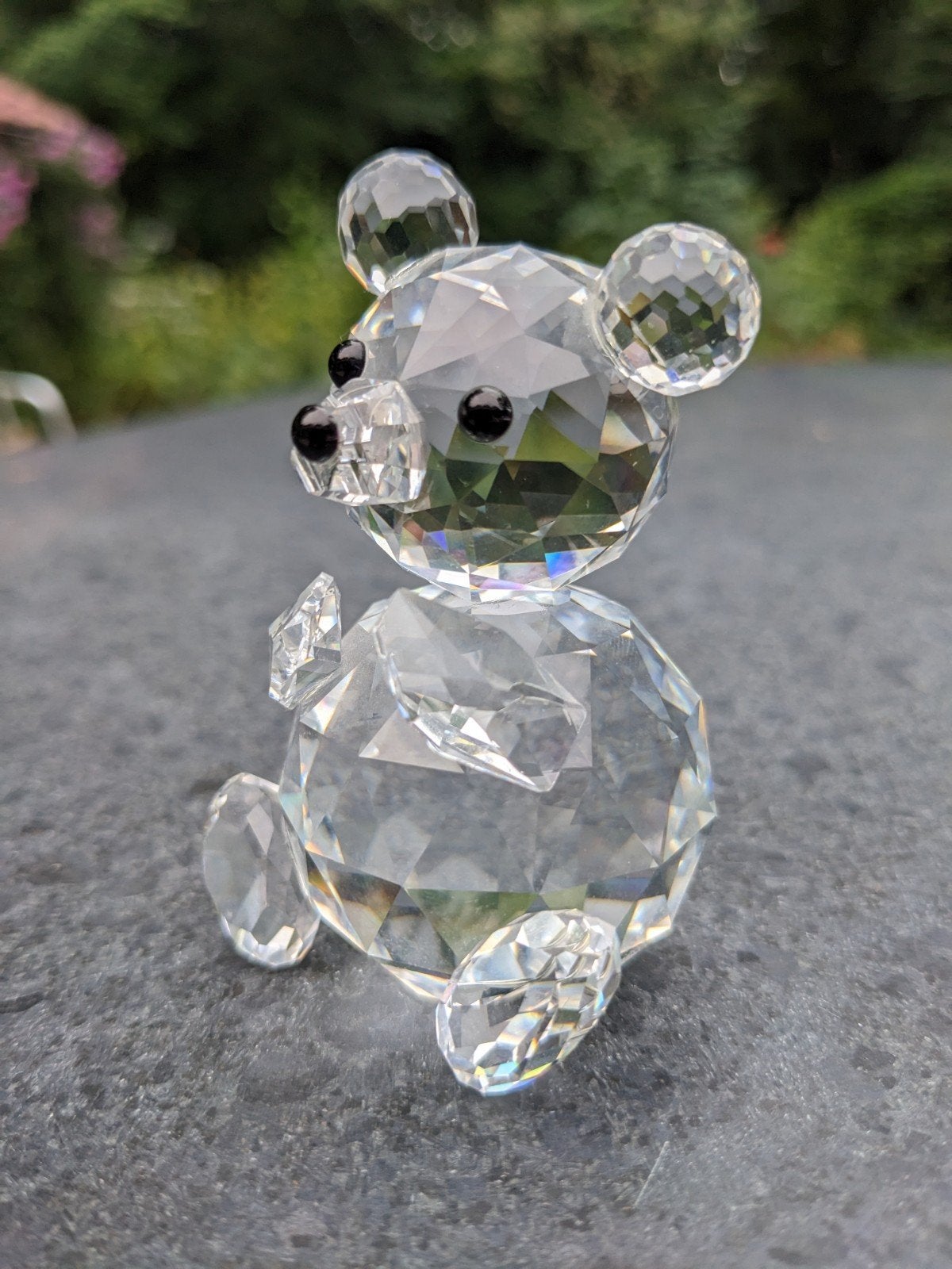 Swarovski Kristallen Beer Figuurtje, Ophalen of Verzenden, Zo goed als nieuw, Figuurtje