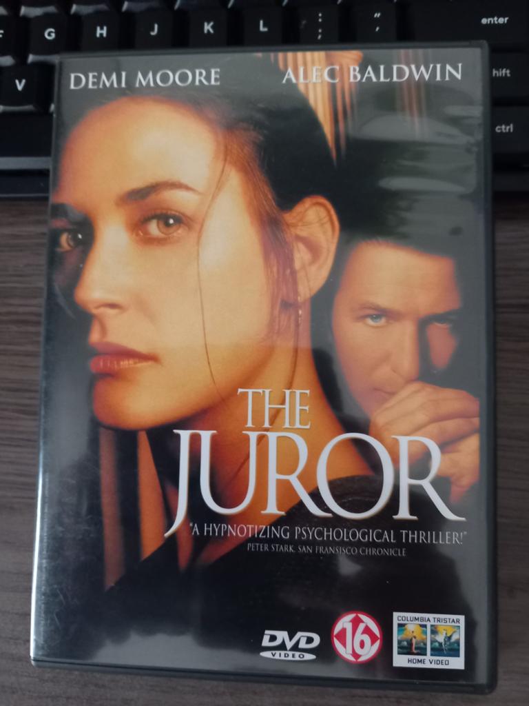 The Juror DVD - Demi Moore, Alec Baldwin (Thriller), Vanaf 16 jaar, Ophalen of Verzenden, Gebruikt, Actiethriller