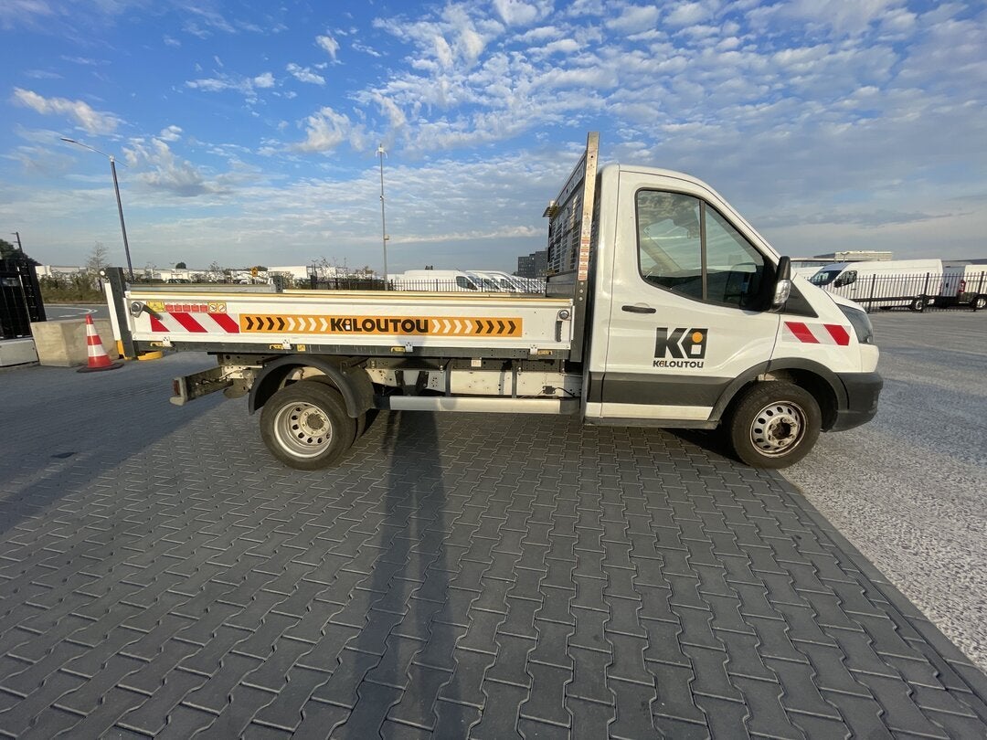 Ford Transit 165pk Tipper, Kipper, Dubbel Banden 3,5T 2024, Gebruikt, Euro 6, Overige kleuren, Bedrijf