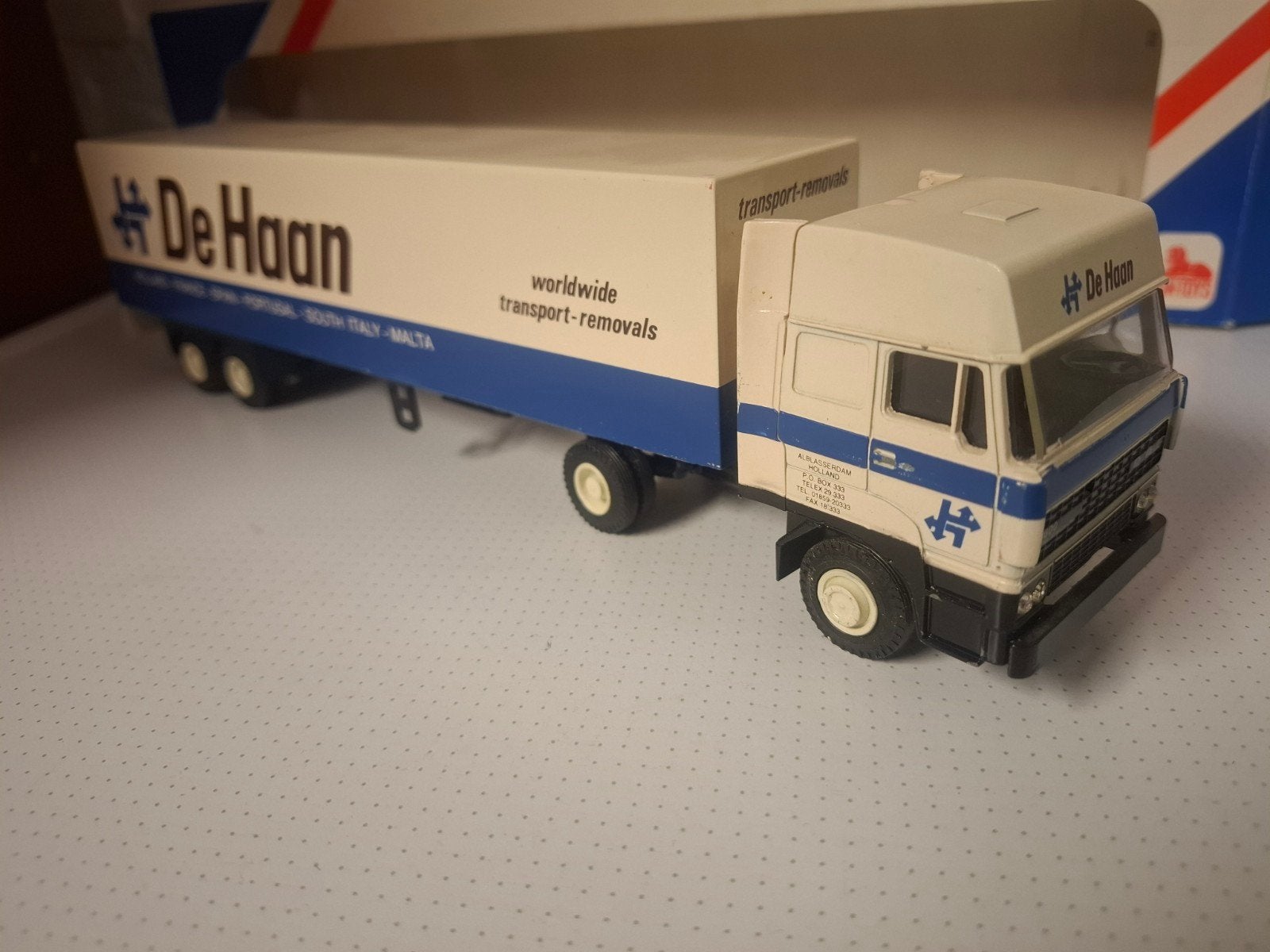 Daf 3600 space cab  De Haan  Lioncar, Ophalen of Verzenden, Bus of Vrachtwagen, Lion Toys