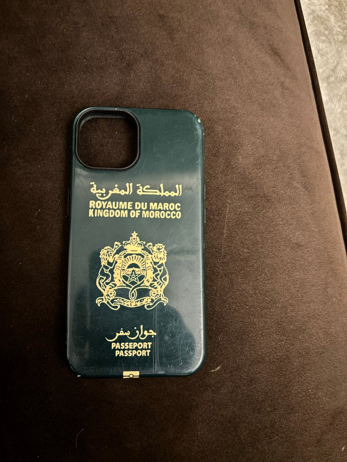 iPhone 13 Hoesje Marokkaans Paspoort Design, Kunststof, IPhone 13, Overige merken, Nieuw