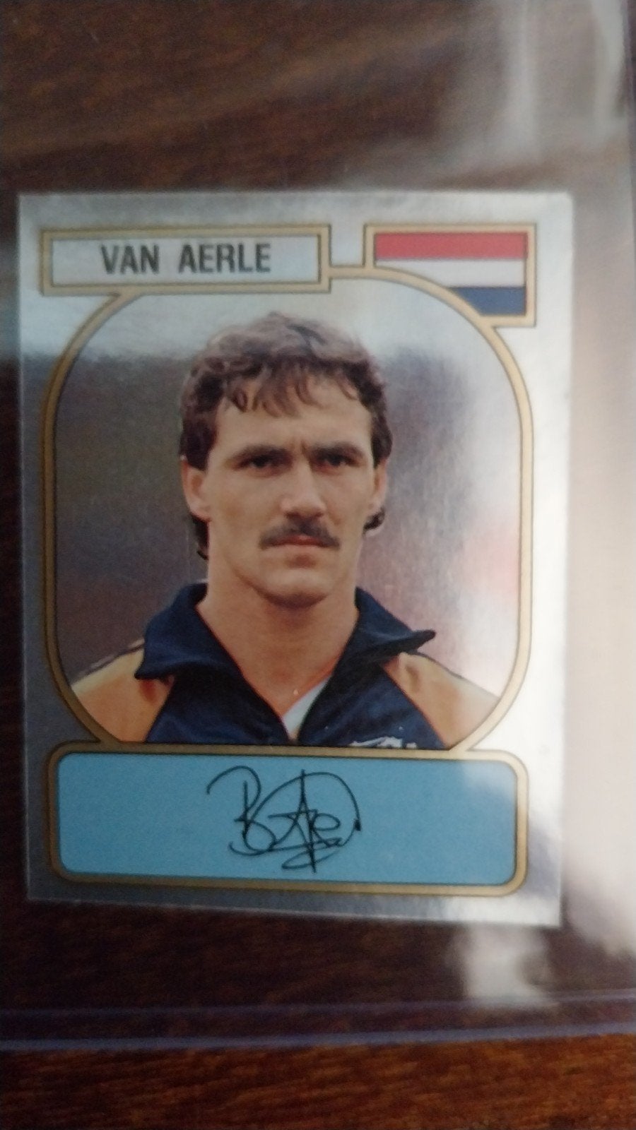Panini Voetbal 89 sticker #346 - Berry van Aerle, Verzamelen, Ophalen of Verzenden, Zo goed als nieuw, Poster, Plaatje of Sticker