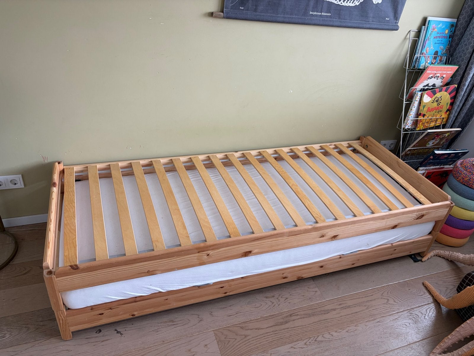 IKEA Utåker stapelbed/eenpersoonsbed/tweepersoonsbed, Huis en Inrichting, Ophalen, Gebruikt, Overige kleuren, Tweepersoons