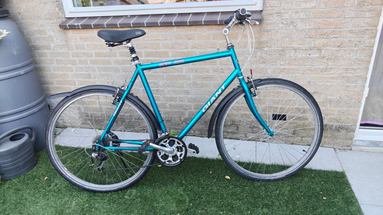 giant met xl frame, Ophalen, 28 inch, Gebruikt, Velgrem