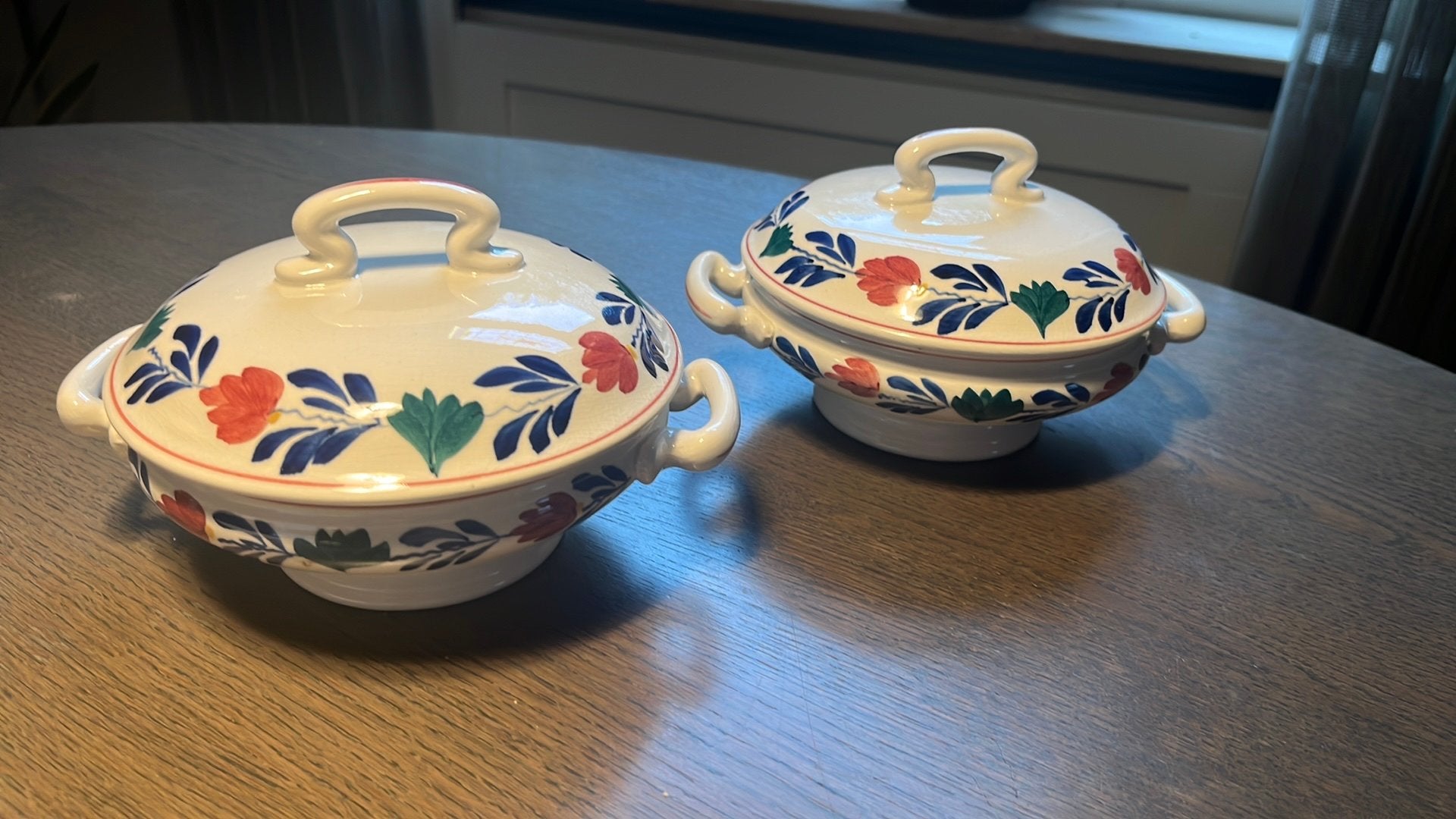 Boerenbont kinderservies delen, Ophalen