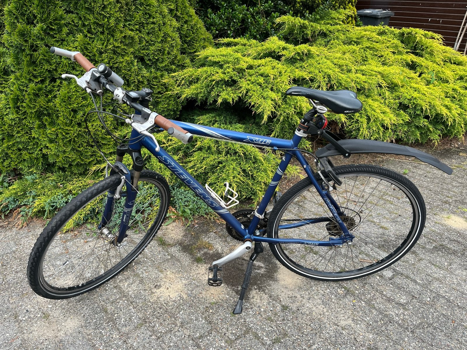 X4C Mountainbike met Shimano Alivio - Blauw, Fietsen en Brommers, Gebruikt, Hardtail, Velgrem, Ophalen