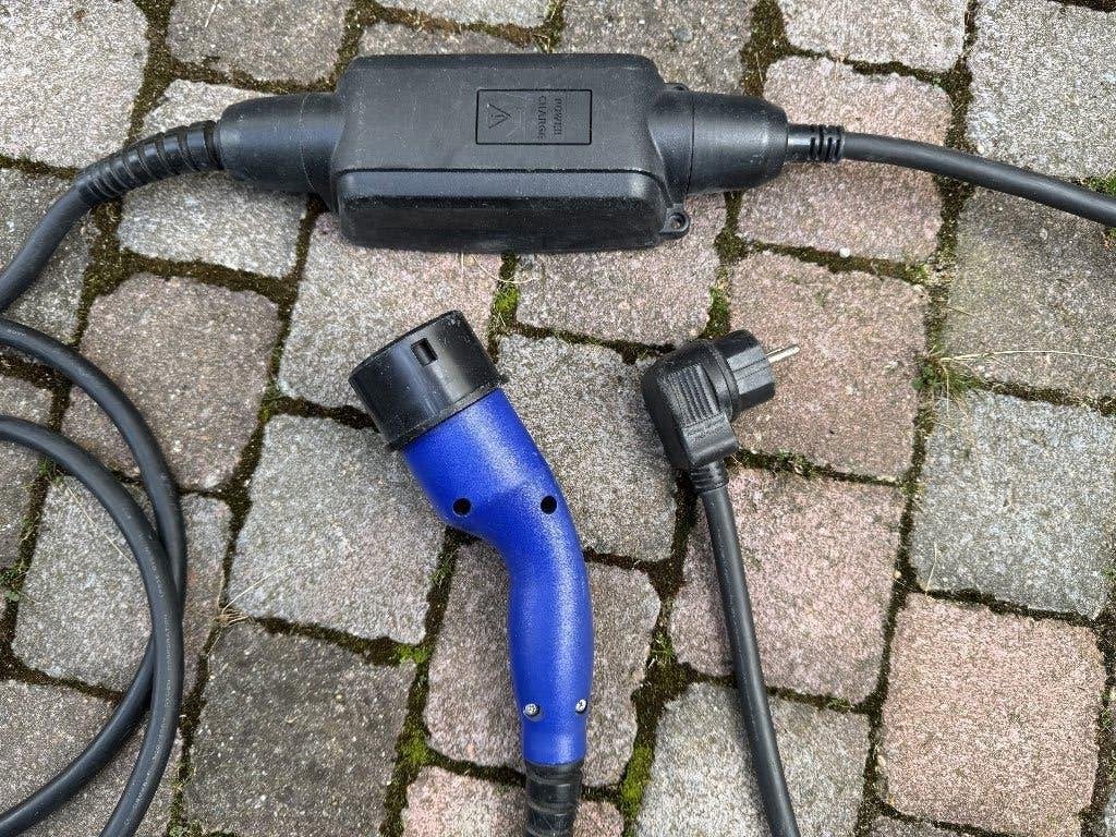 plug-in laadkabel PHEV / EV type 2 / 230v stekker beschadigd, Ophalen of Verzenden, Gebruikt