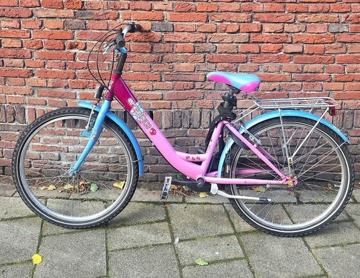 Meisjesfiets 24 inch, Ophalen, Gebruikt, 24 inch, Versnellingen