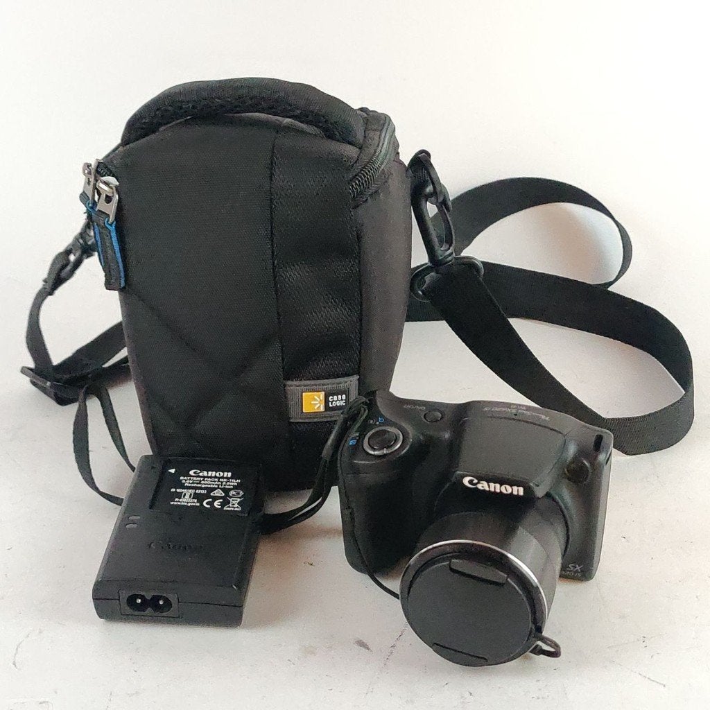 Canon SX 420 iS camera + tas en 2x accu || nu maar €129,99!, Ophalen of Verzenden, Huis en Inrichting