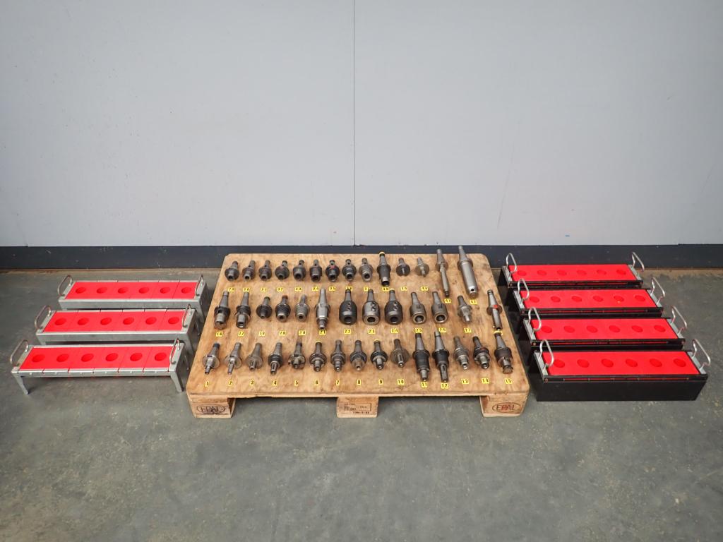SK40 / ISO40 / Stijlconus 40 / Din 2080 / NT40 / 42x + rek, Doe-het-zelf en Verbouw, Gereedschap | Freesmachines, Niet ingevuld