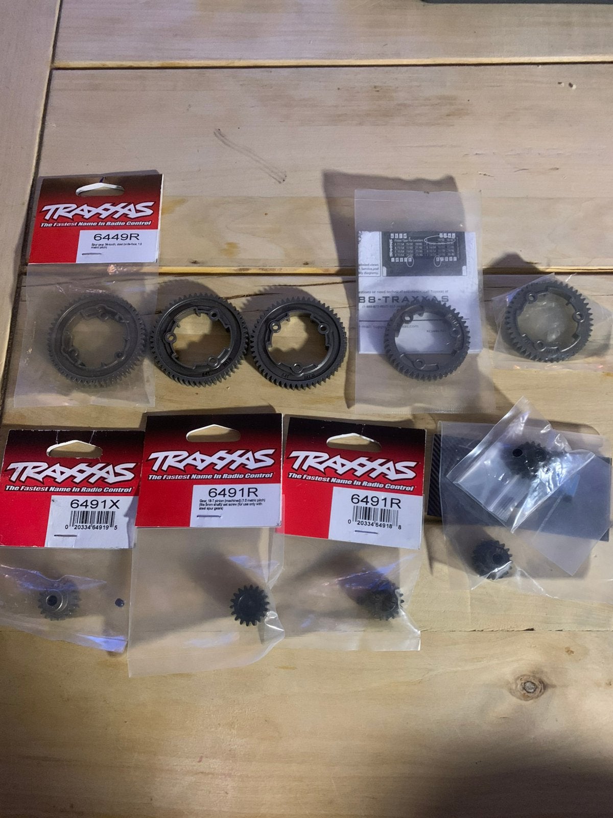 Traxxas spur en pinion gears., Elektro, Auto offroad, Nieuw, Ophalen of Verzenden