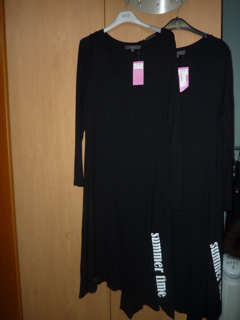 Rimini zwarte jurk Nieuw met prijsk maat 46, Verzenden, Zwart, Maat 46/48 (XL) of groter, Nieuw