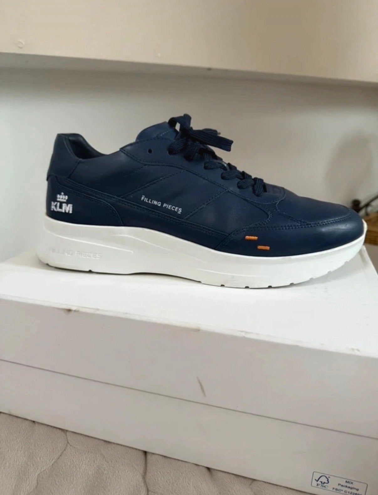Filling Pieces x KLM sneakers - Maat 44, Ophalen of Verzenden, Nieuw, Blauw, Sneakers of Gympen