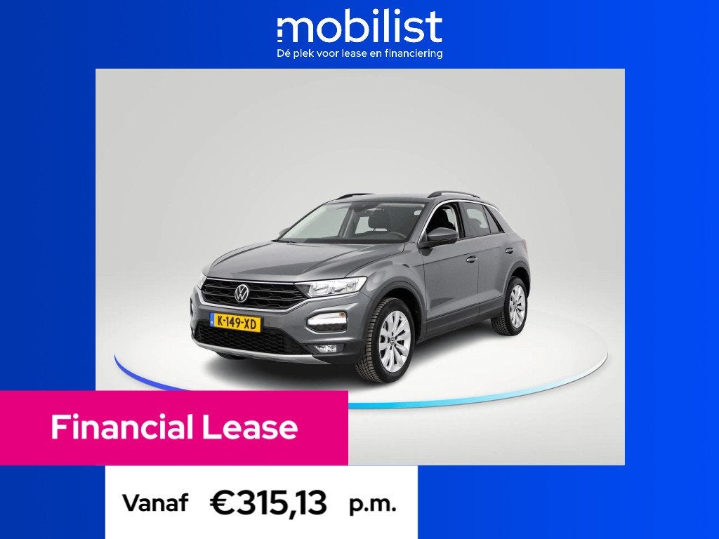 Volkswagen T-Roc 1.0 TSI Style (bj 2021), Gebruikt, 1194 kg, Bedrijf, Handgeschakeld