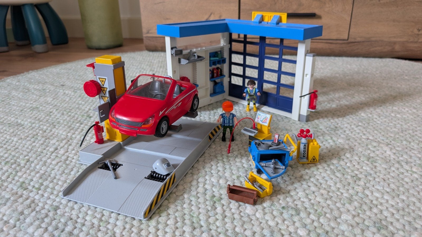 Playmobil City Life Garage 70202 met auto en figuren