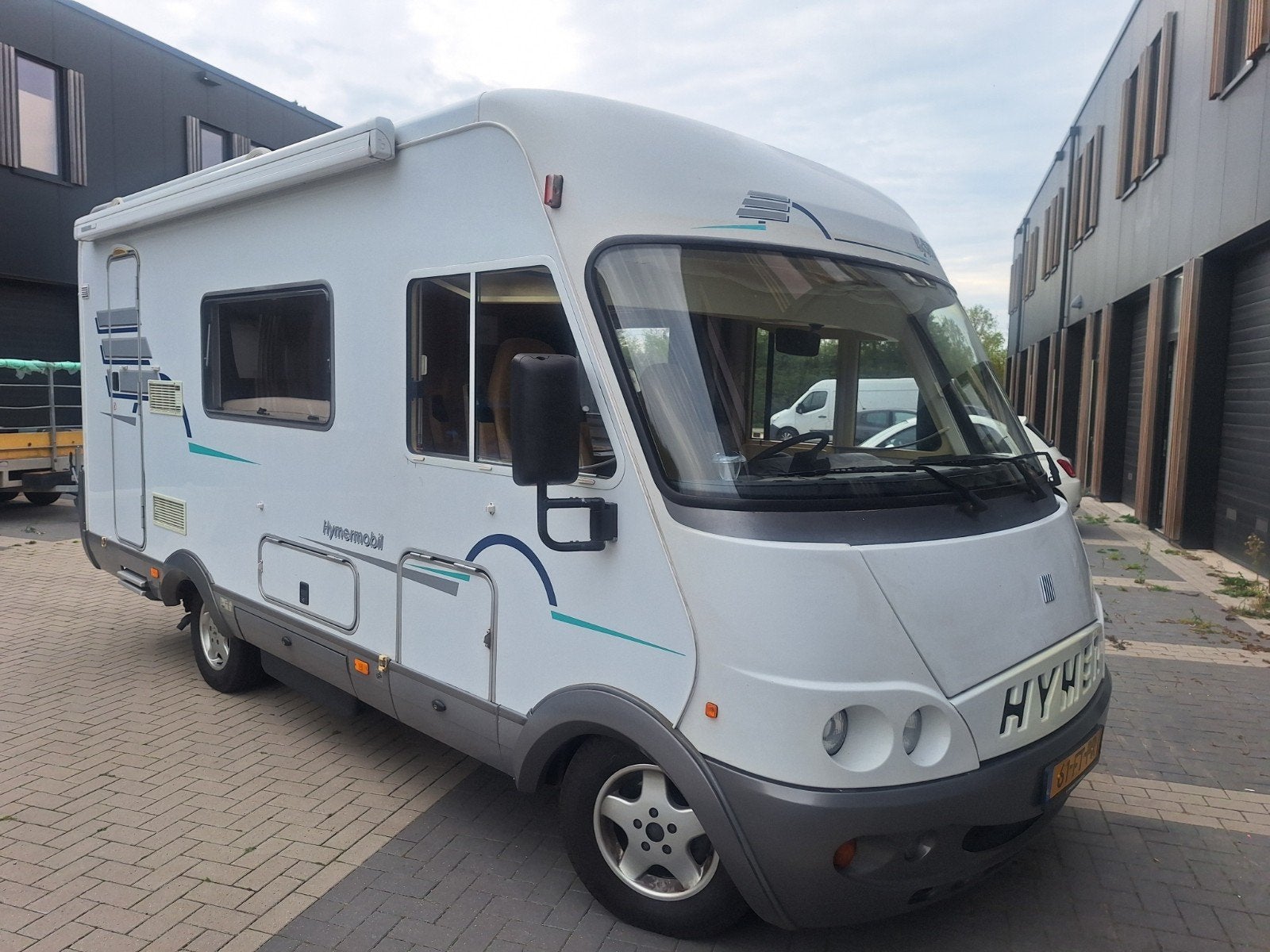 Hymer B584 bj2000, Integraal, Fiat, 6 tot 7 meter, Tot en met 3