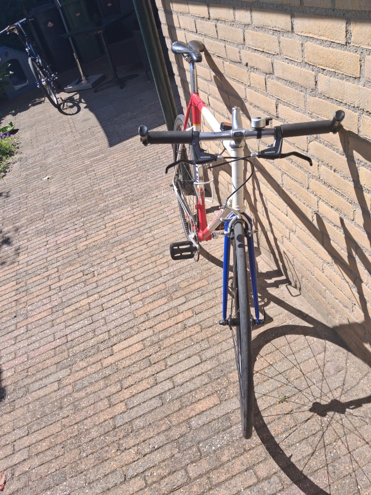 stalen fixie, Fietsen en Brommers, Minder dan 10 versnellingen, Gebruikt, 57 tot 61 cm, Ophalen