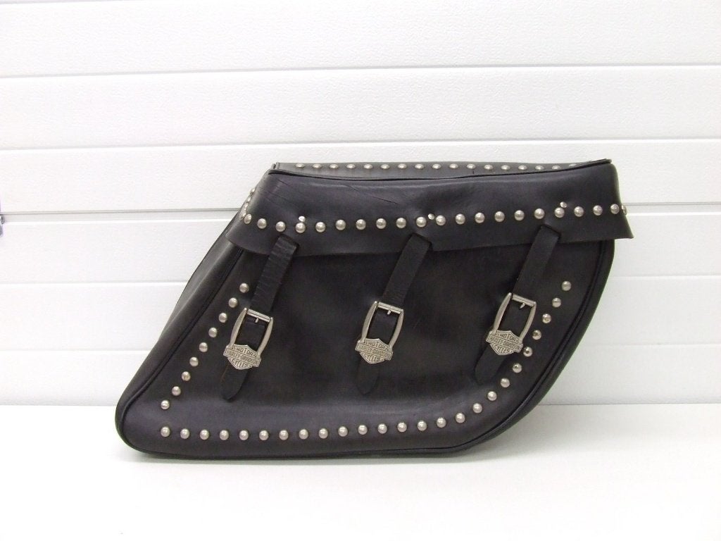Harley Davidson originele vintage motortas rechts., Ophalen