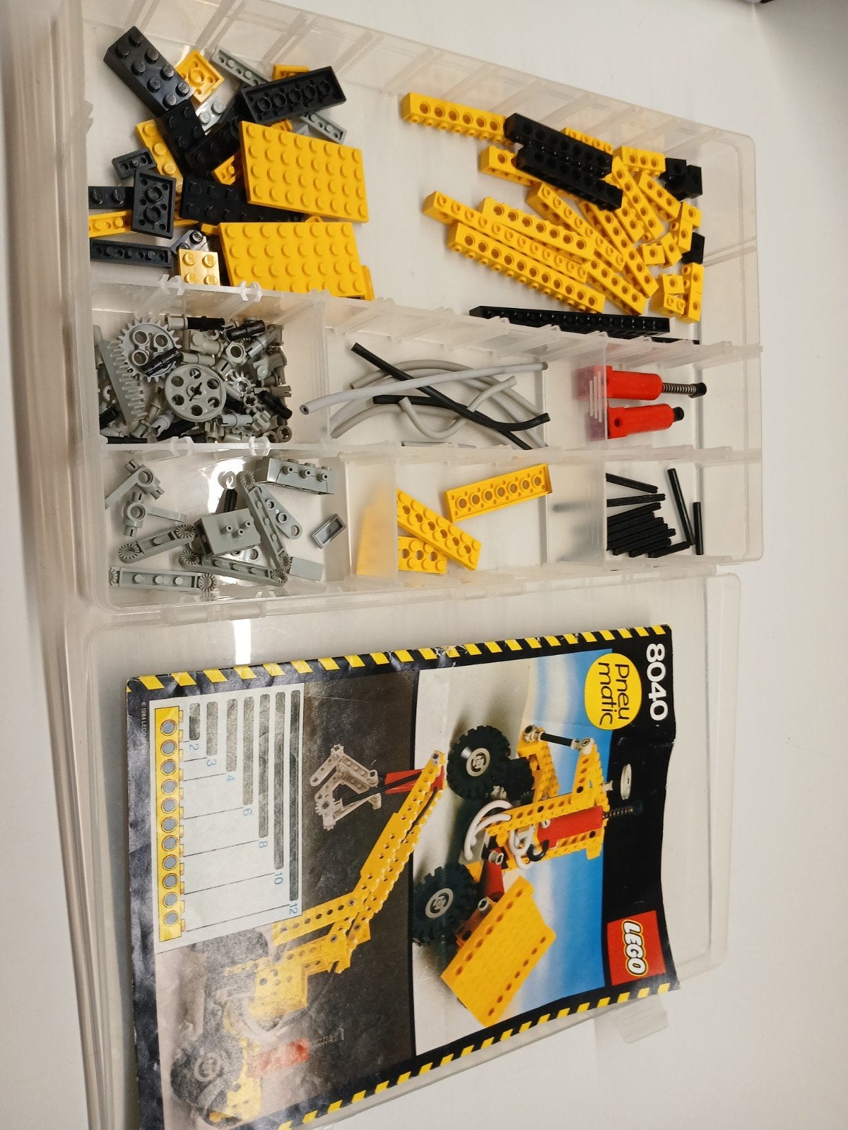 vintage lego technic 8040 universal building set., Ophalen of Verzenden