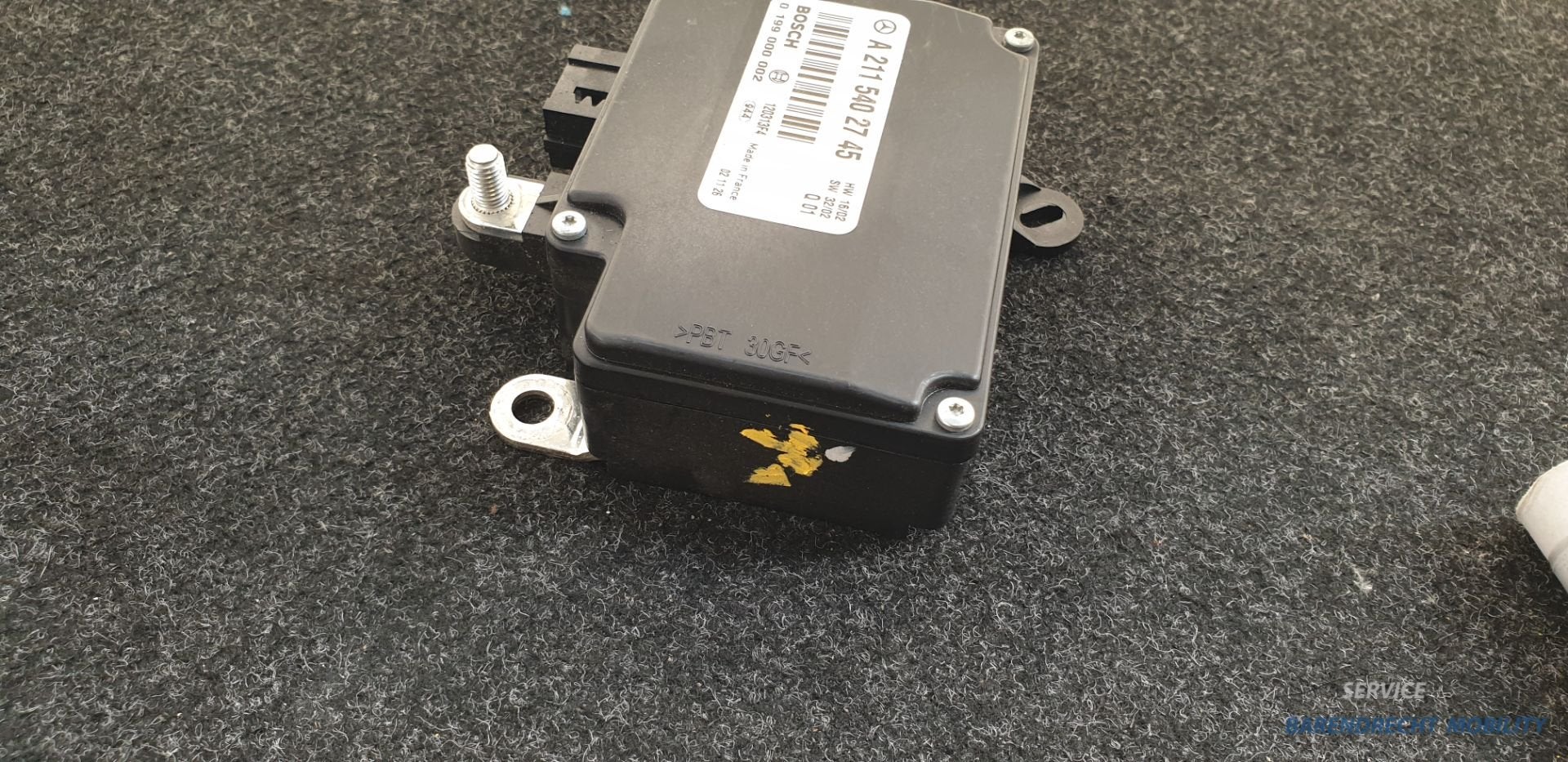Accu module W211 E klasse Mercedes A2115402745 batterij orig, Gebruikt, Mercedes-Benz AG, Mercedes-Benz, Ophalen of Verzenden