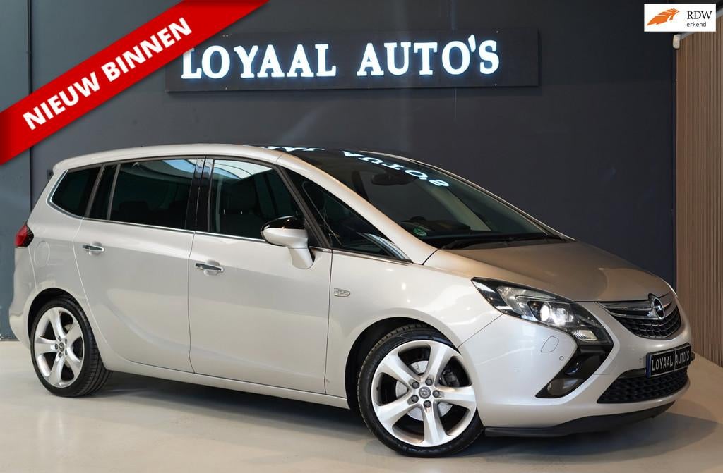 Opel Zafira Tourer 1.4 Cosmo 7 PERSOONS | AIRCO | CRUISE | P, Auto's, Euro 5, 7 stoelen, Origineel Nederlands, Bedrijf