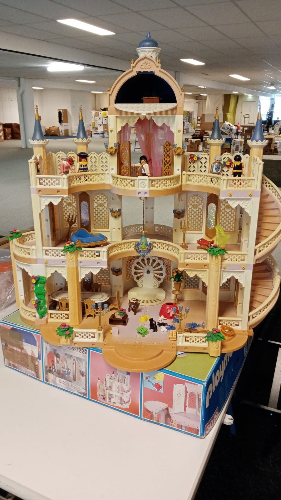Groot PRINSESSENKASTEEL van Playmobil 3019, Kinderen en Baby's, Speelgoed | Playmobil, Gebruikt, Complete set, Ophalen
