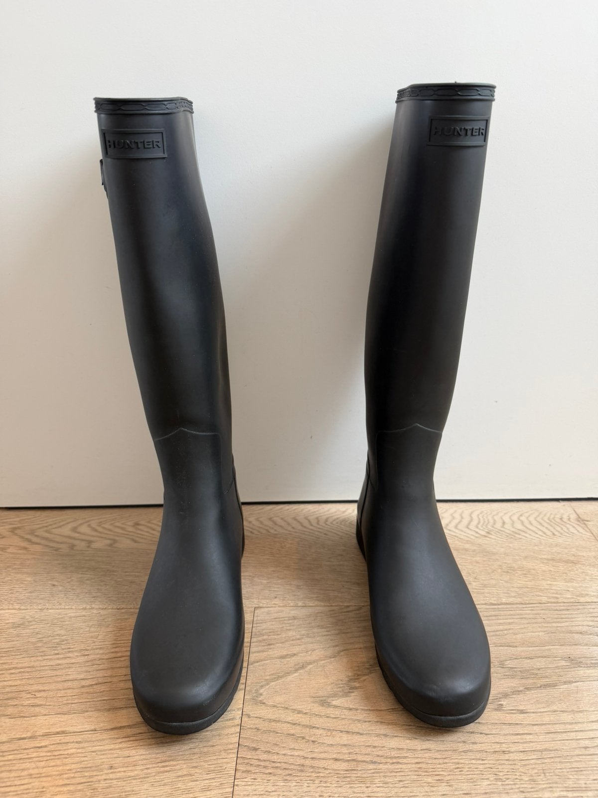 Hunter Regenlaarzen, Kleding | Dames, Zwart, Ophalen of Verzenden, Regenlaarzen, Zo goed als nieuw
