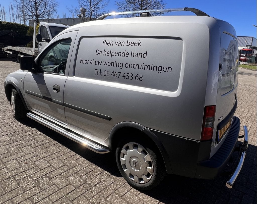 Opel Combo C 2001-2012 Sidebars met rvs trede, Auto diversen, Tuning en Styling, Niet ingevuld, Niet ingevuld, Niet ingevuld